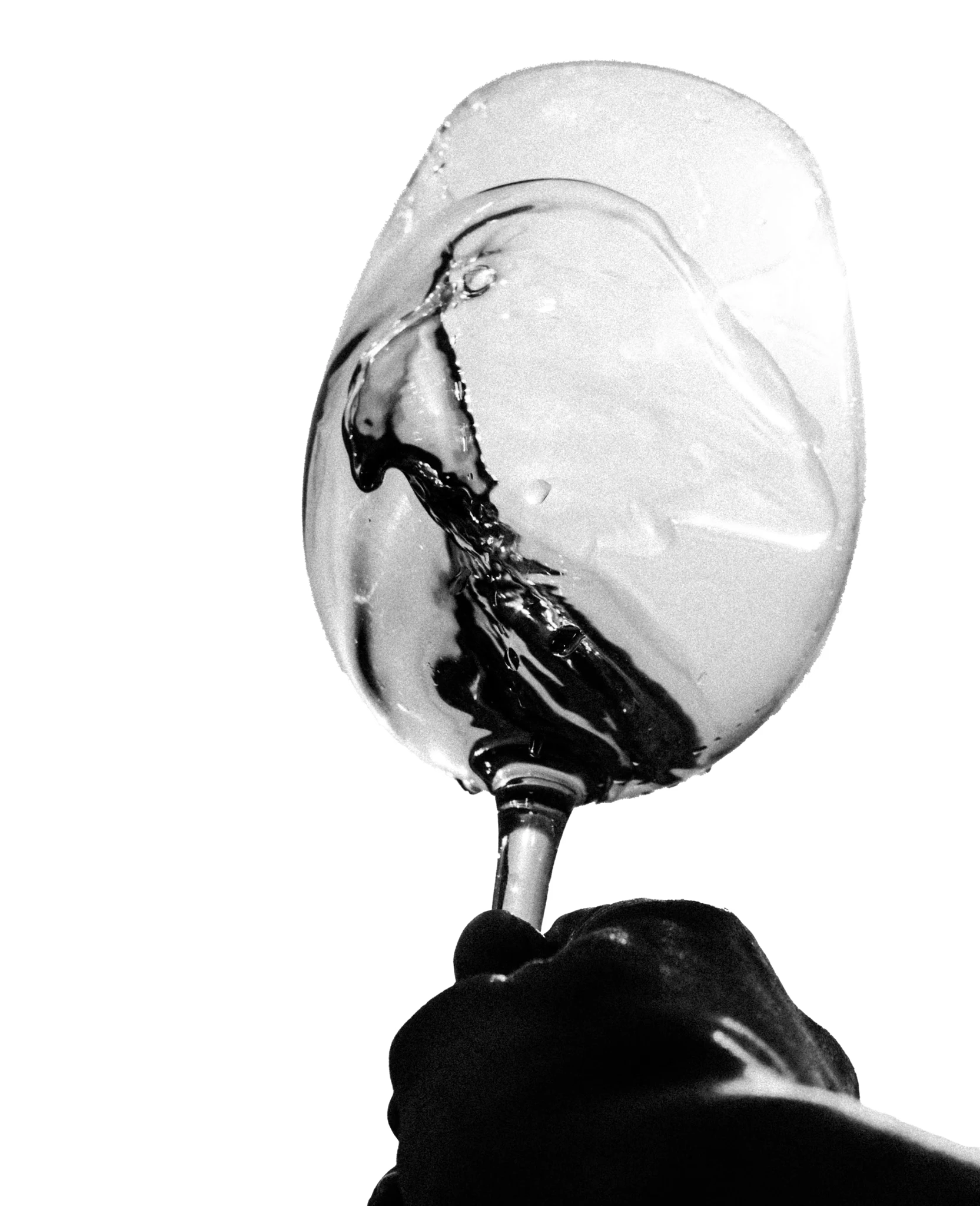 a glass of wine