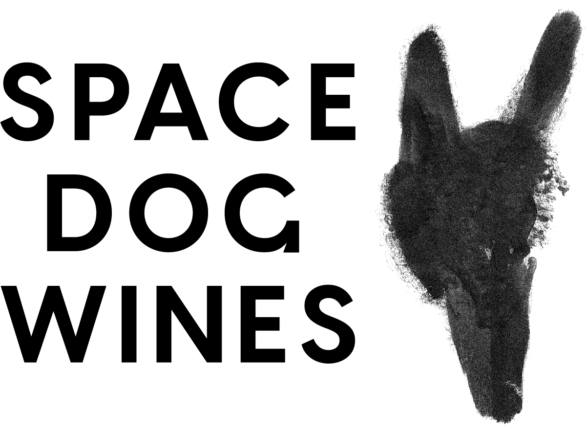 SpaceDog Wines Logo (Link to homepage)